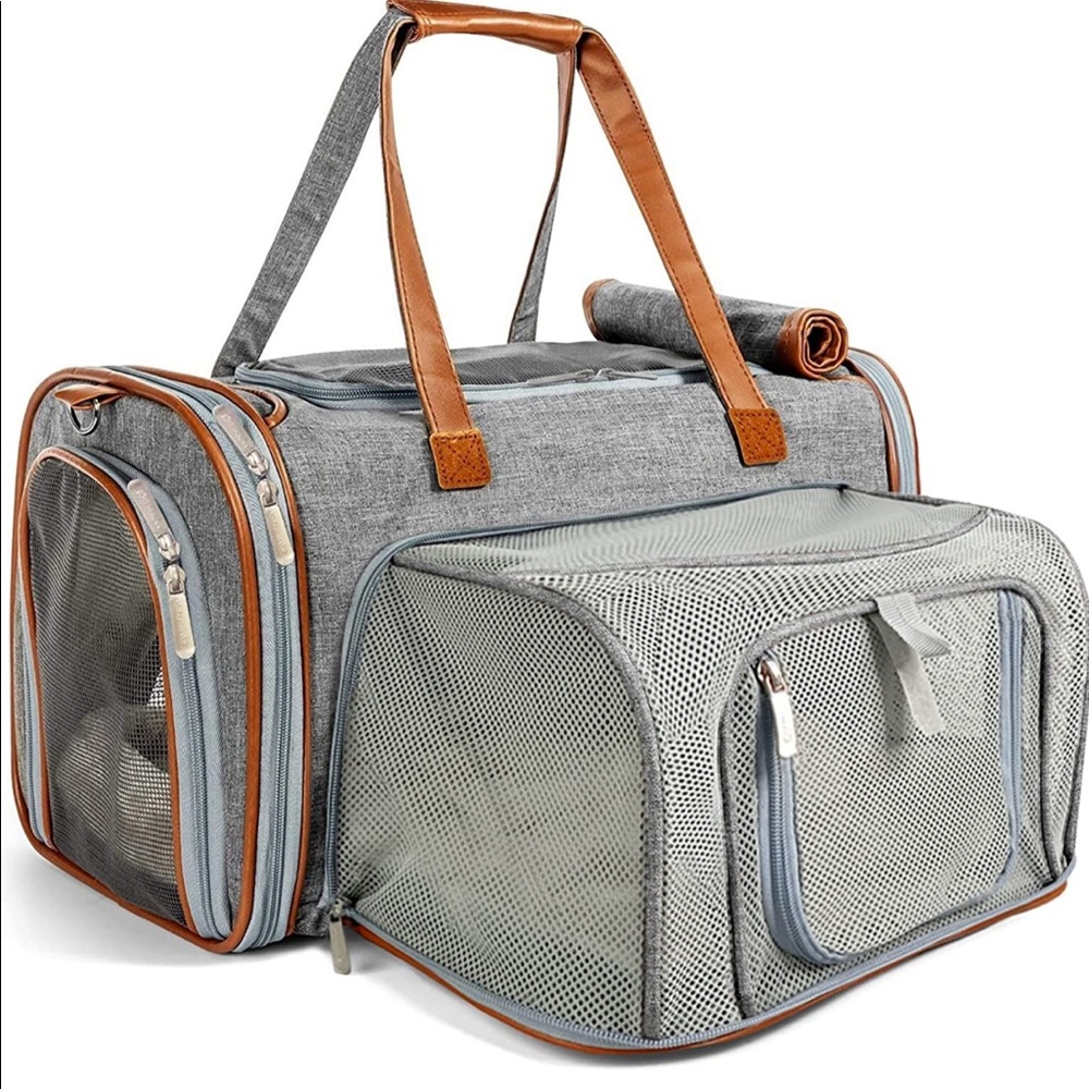 Dog travel carrier never used brand new